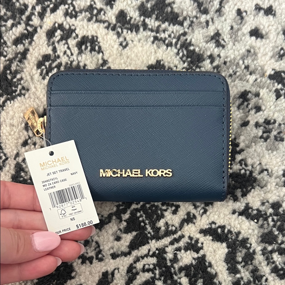 Michael Kors Navy Wallet